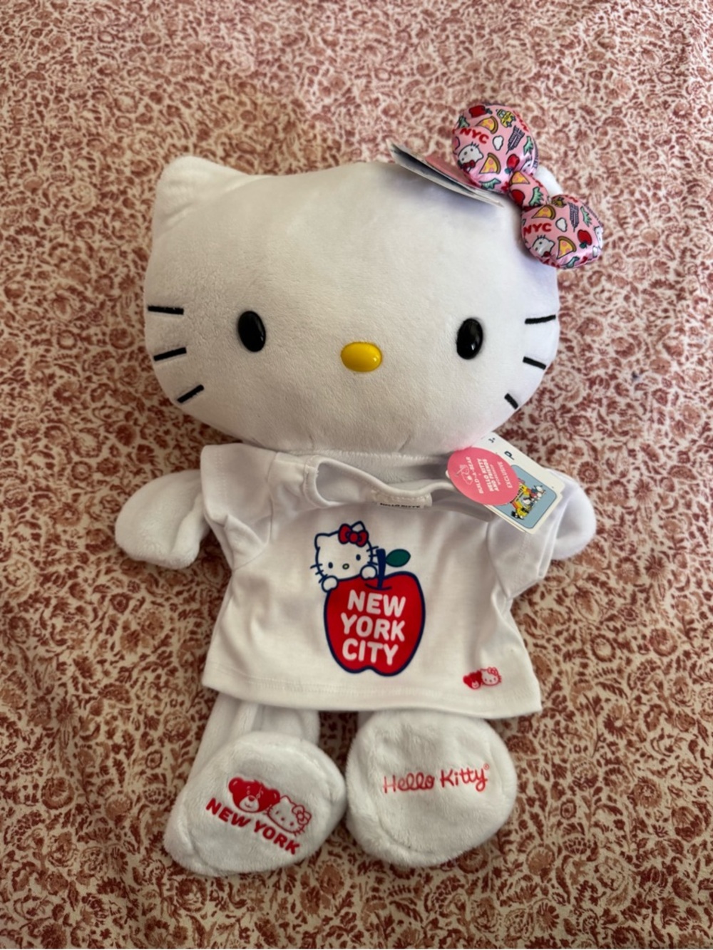 Hello Kitty Build A Bear New York NYC Exclusive Bab Sanrio Unstuffed